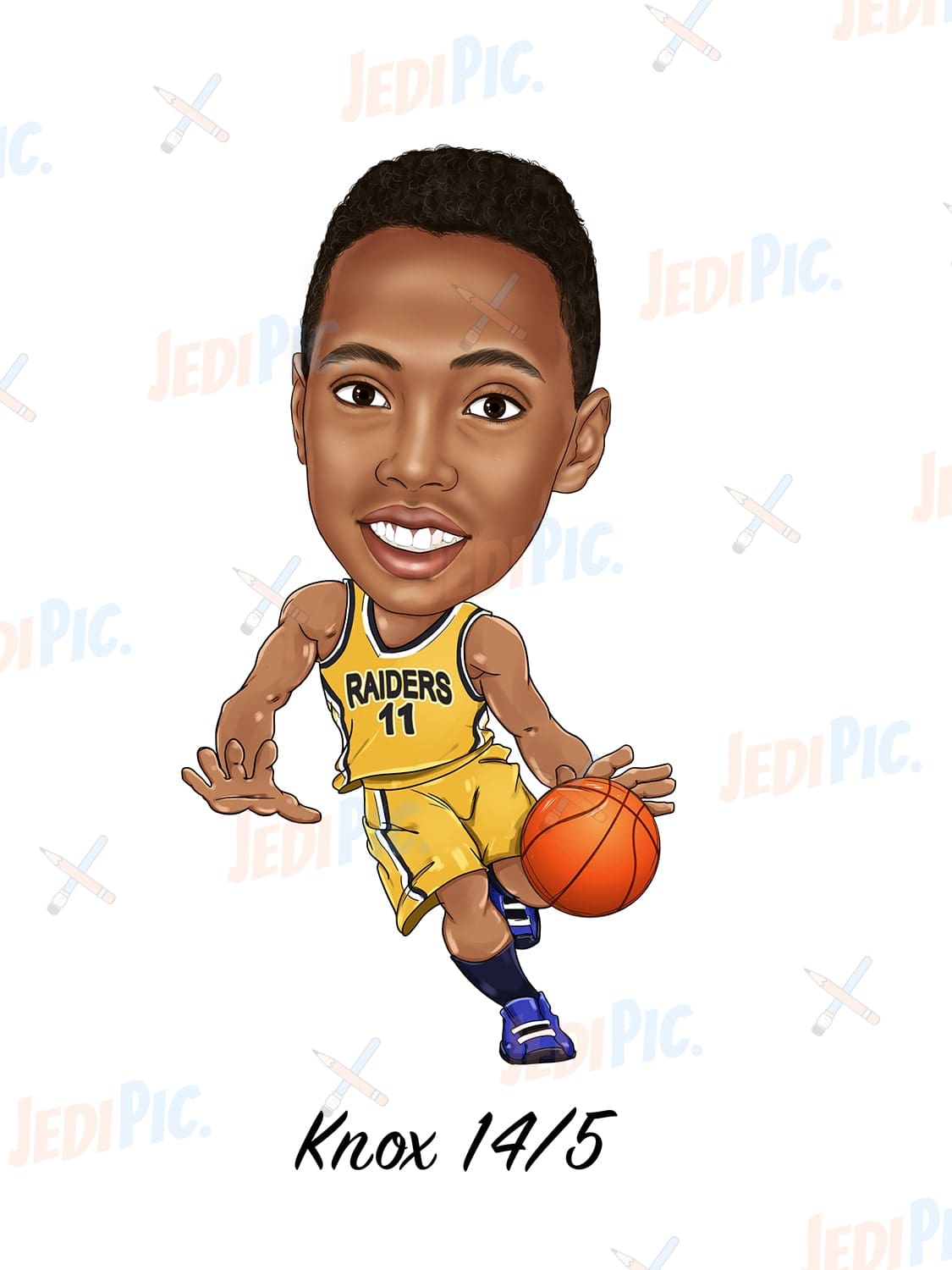 Basketball Caricature