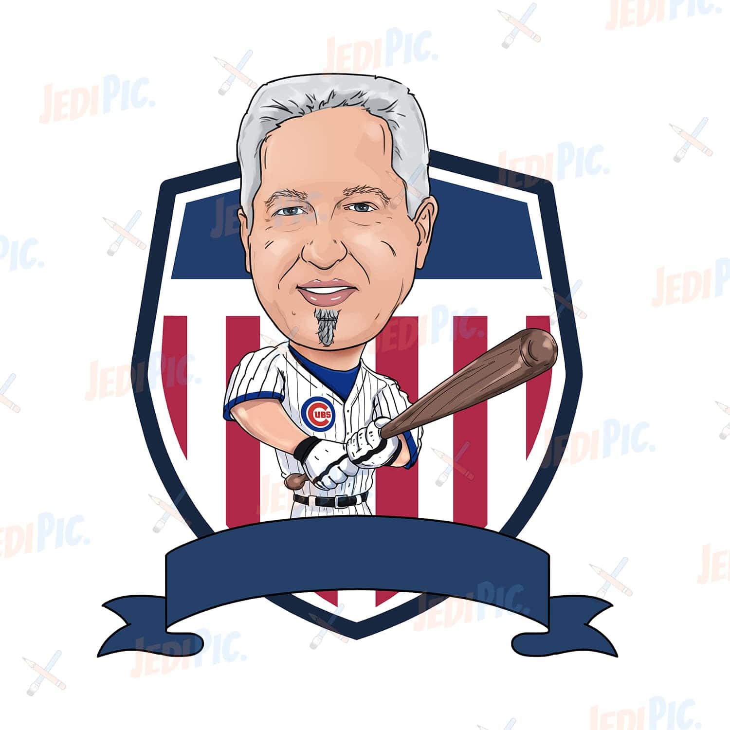 Baseball Caricature from Photos