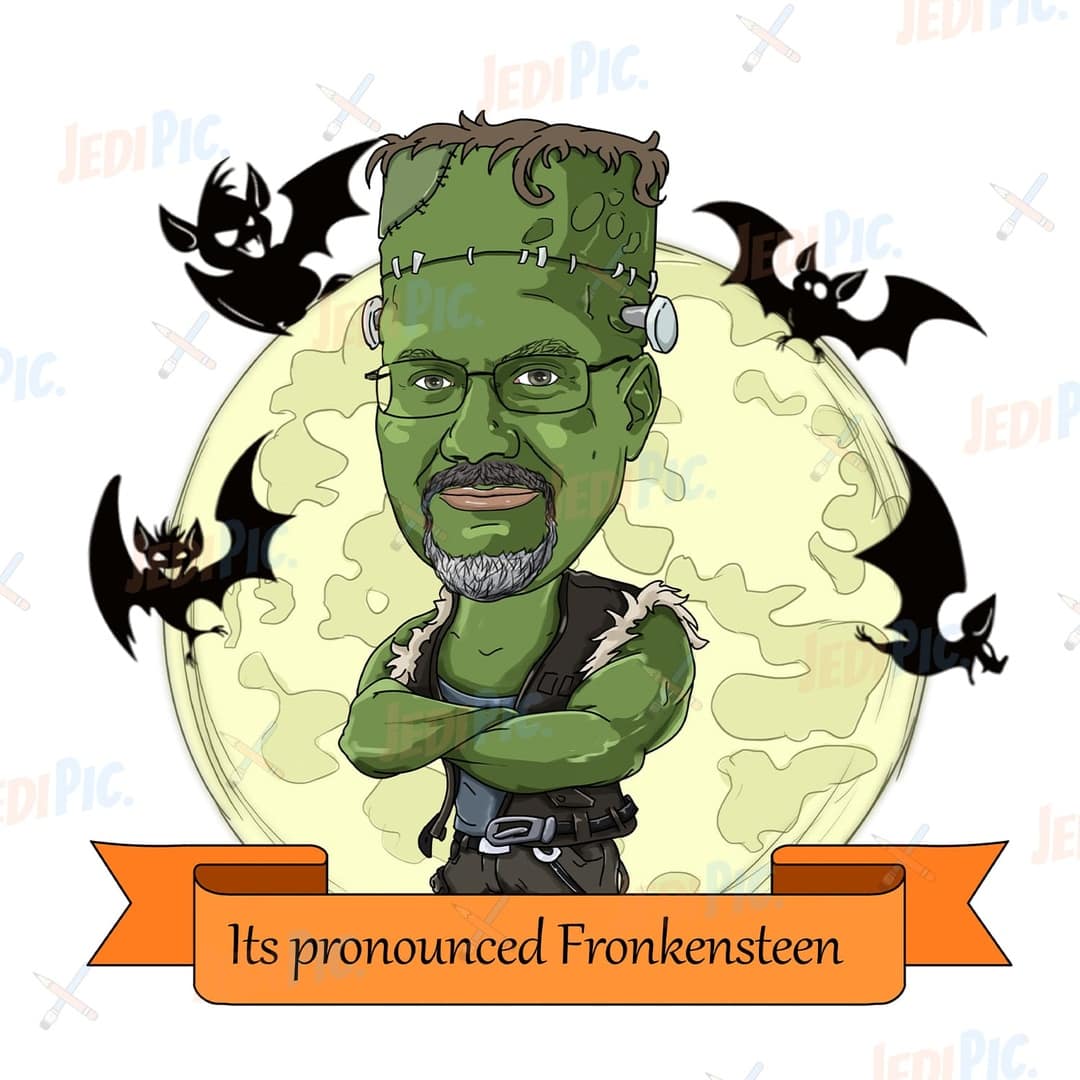 Halloween Caricature from Photos