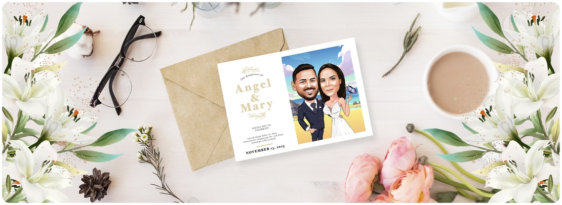 Wedding Invitations and Portraits Wedding Invitations and Portraits