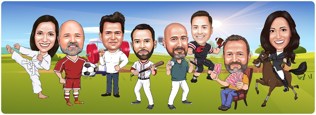 Sports Caricatures