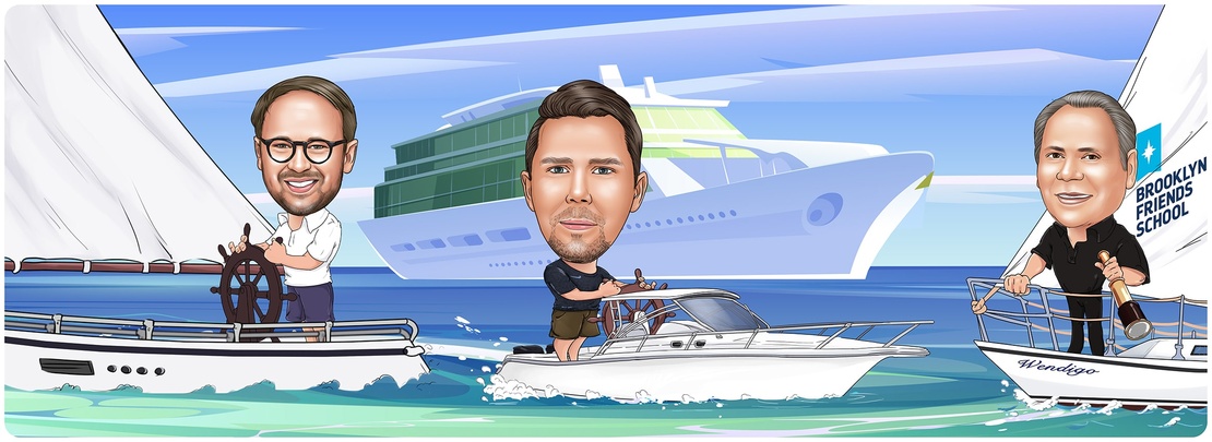 Boat Caricature