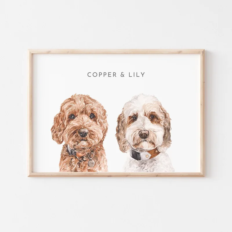 Pet Portrait Gifts: Turning a Photo Into Lasting Wall Art
