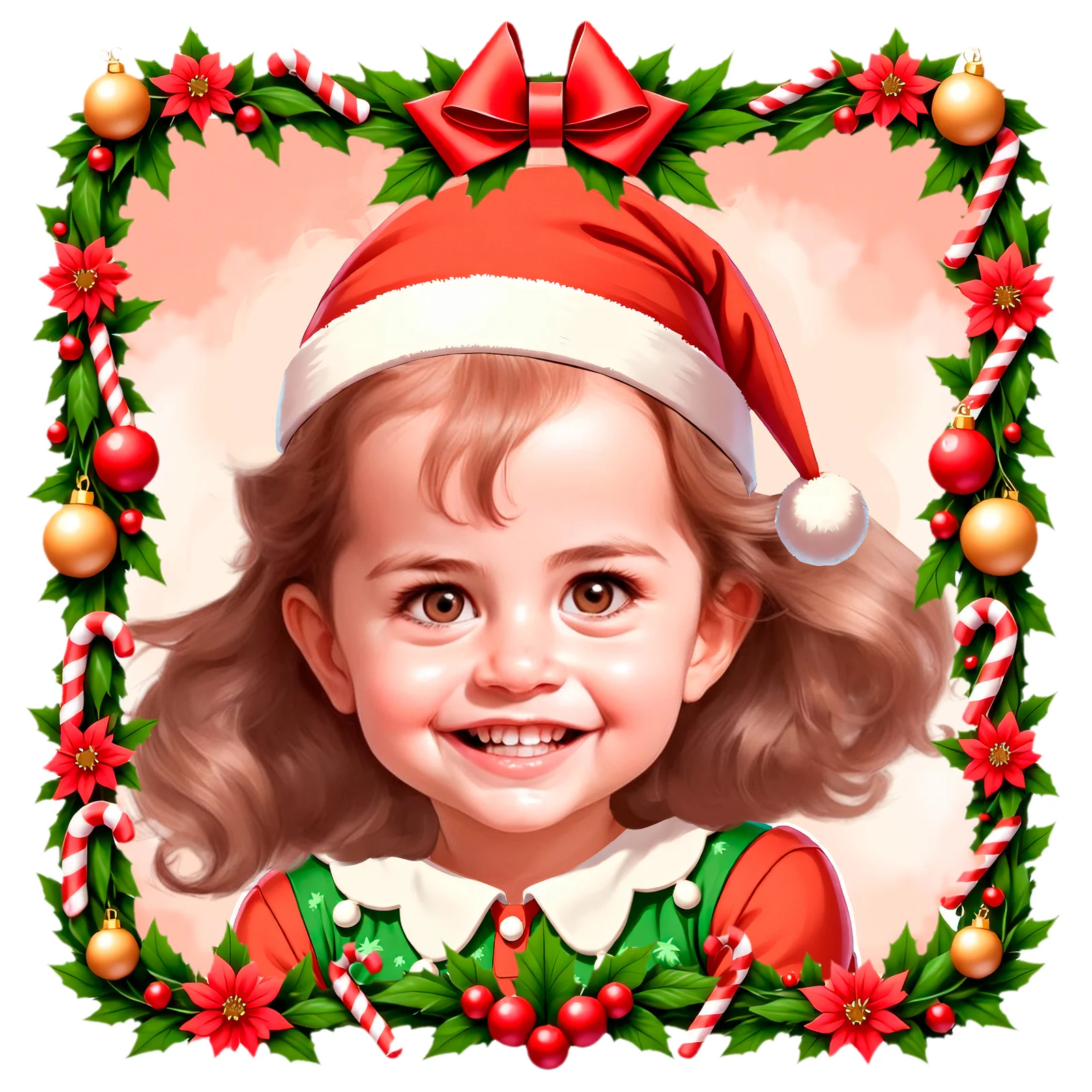Custom Kid Portrait Caricature from Photo - Kiddo Kids Gift
