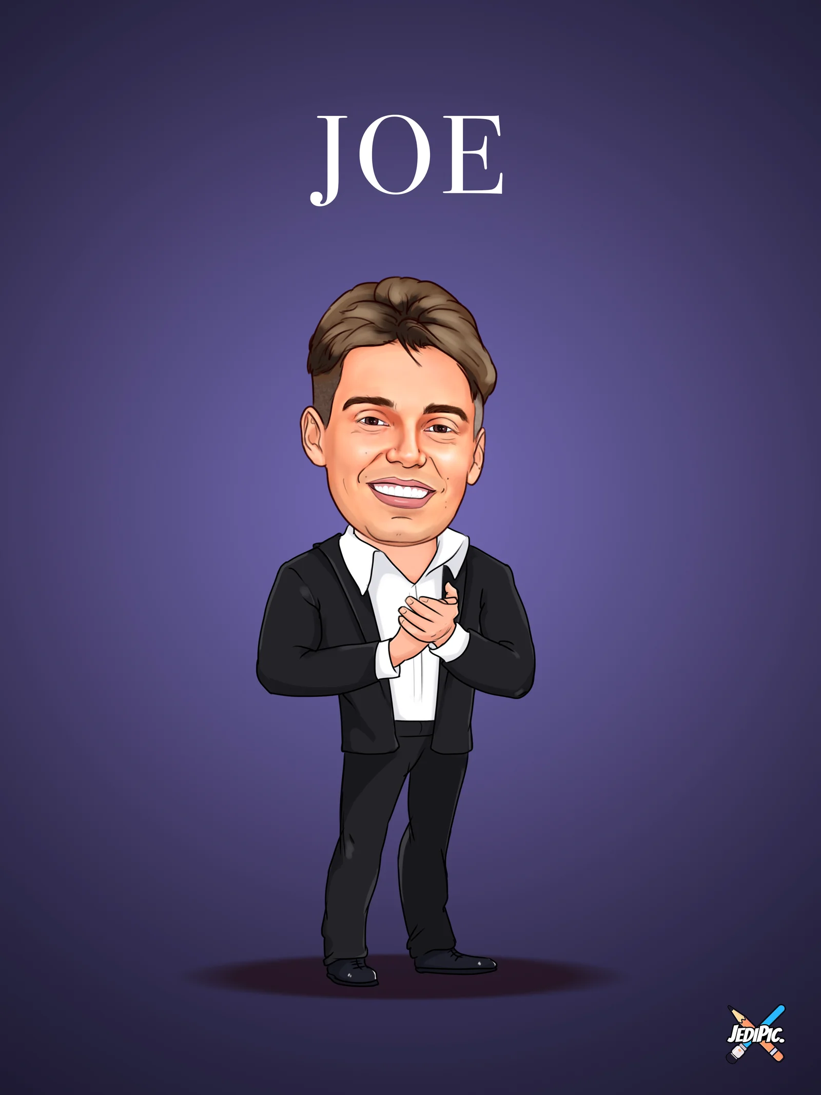 Custom Adult Caricature from Photo — Personalized Single Portrait Birthday Fun Keepsake Gift for Any Occasion