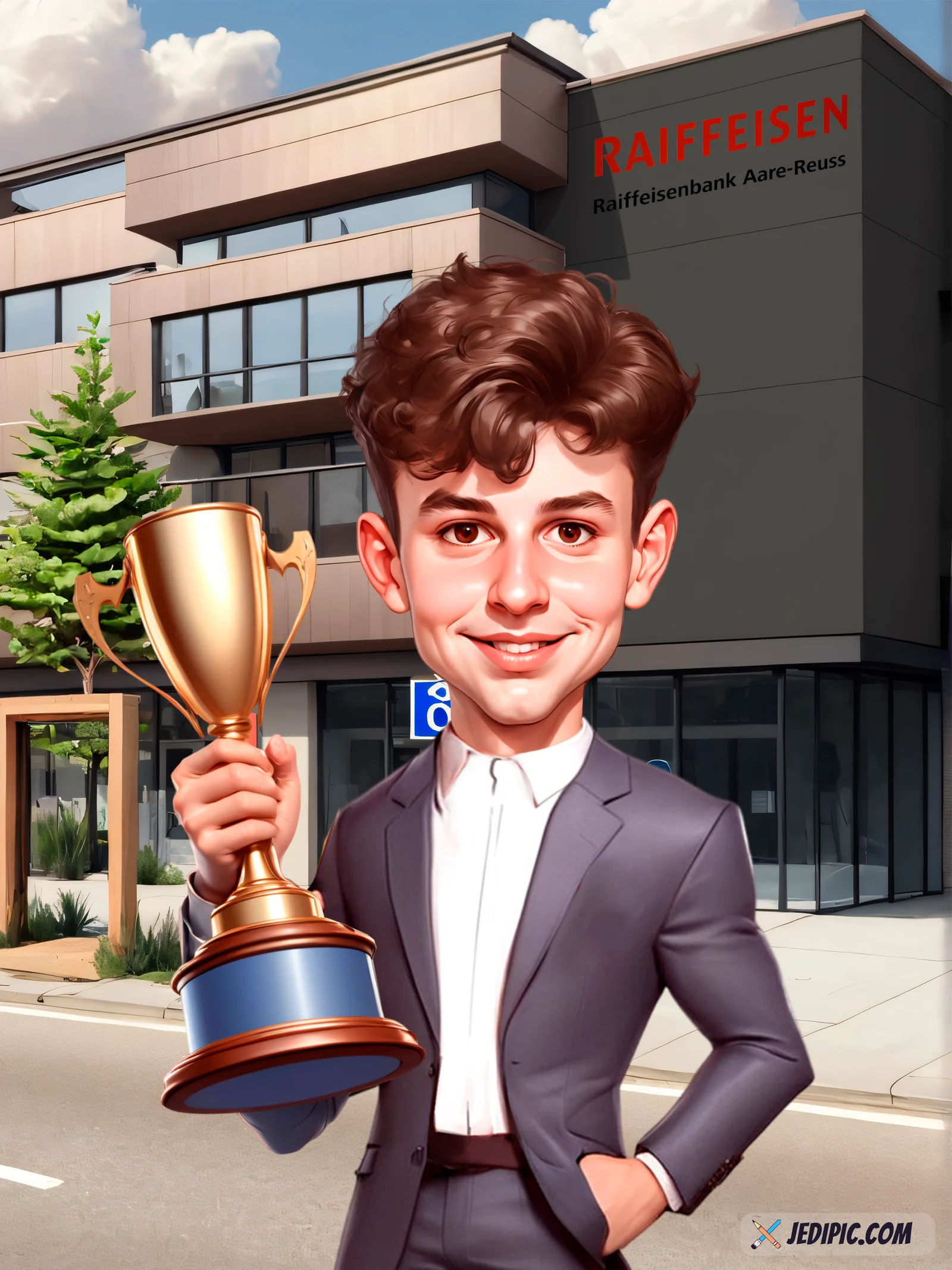 Custom Portrait Caricature from Photo — Character Portrait Personalized Portrait Gift