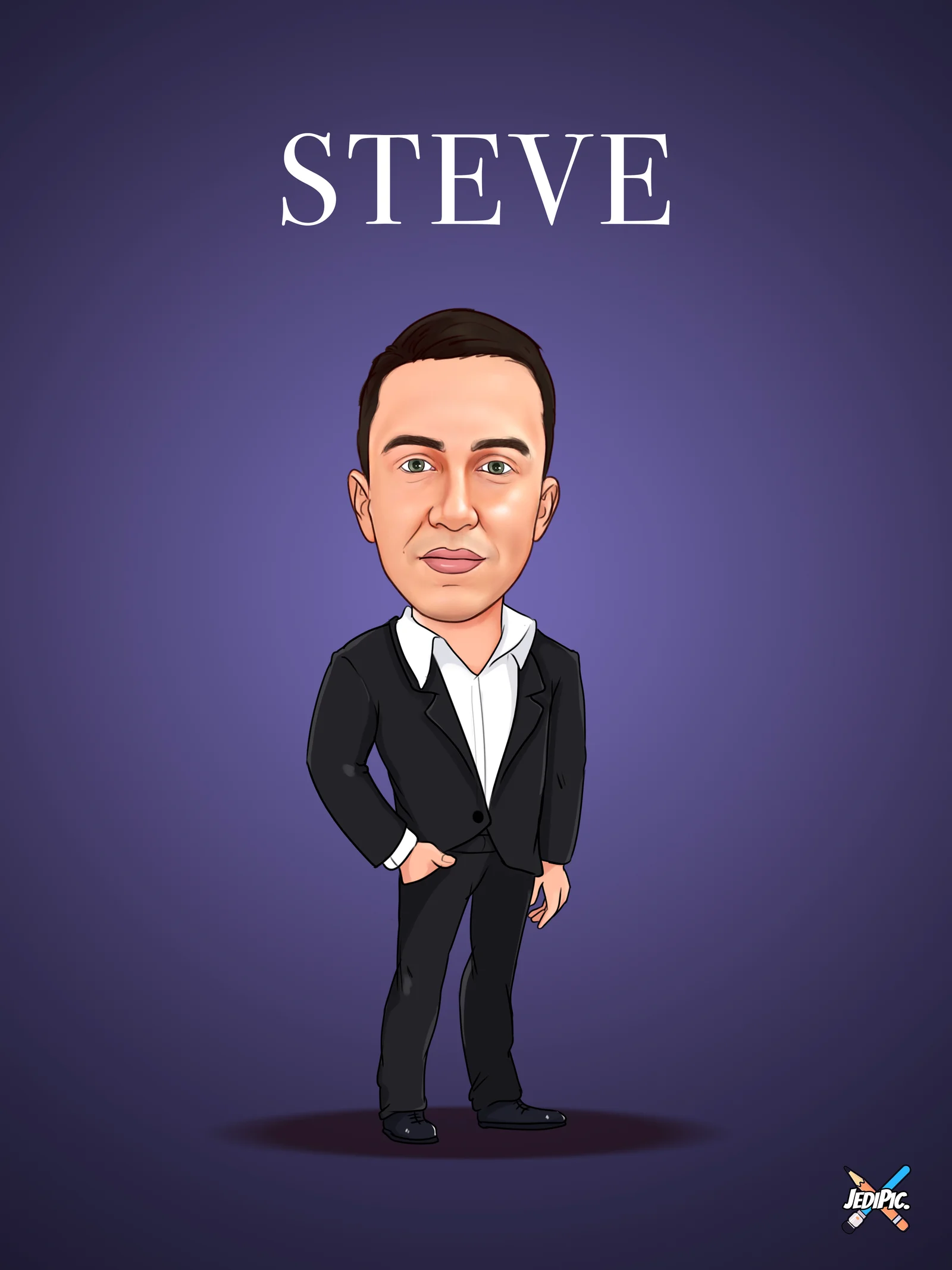 Custom Adult Caricature from Photo - Personal Style Portrait Best Friend Gift