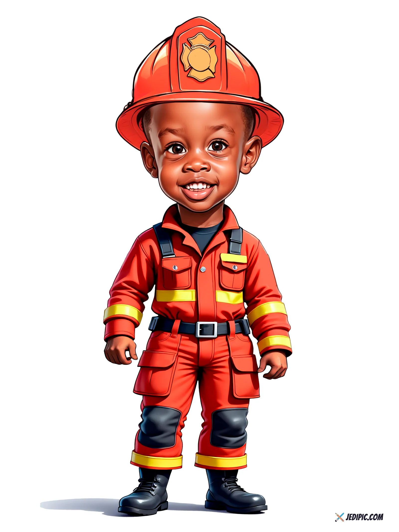 Custom Kid Caricature from Photo - Fun Kid Cartoon Kids Party Gift