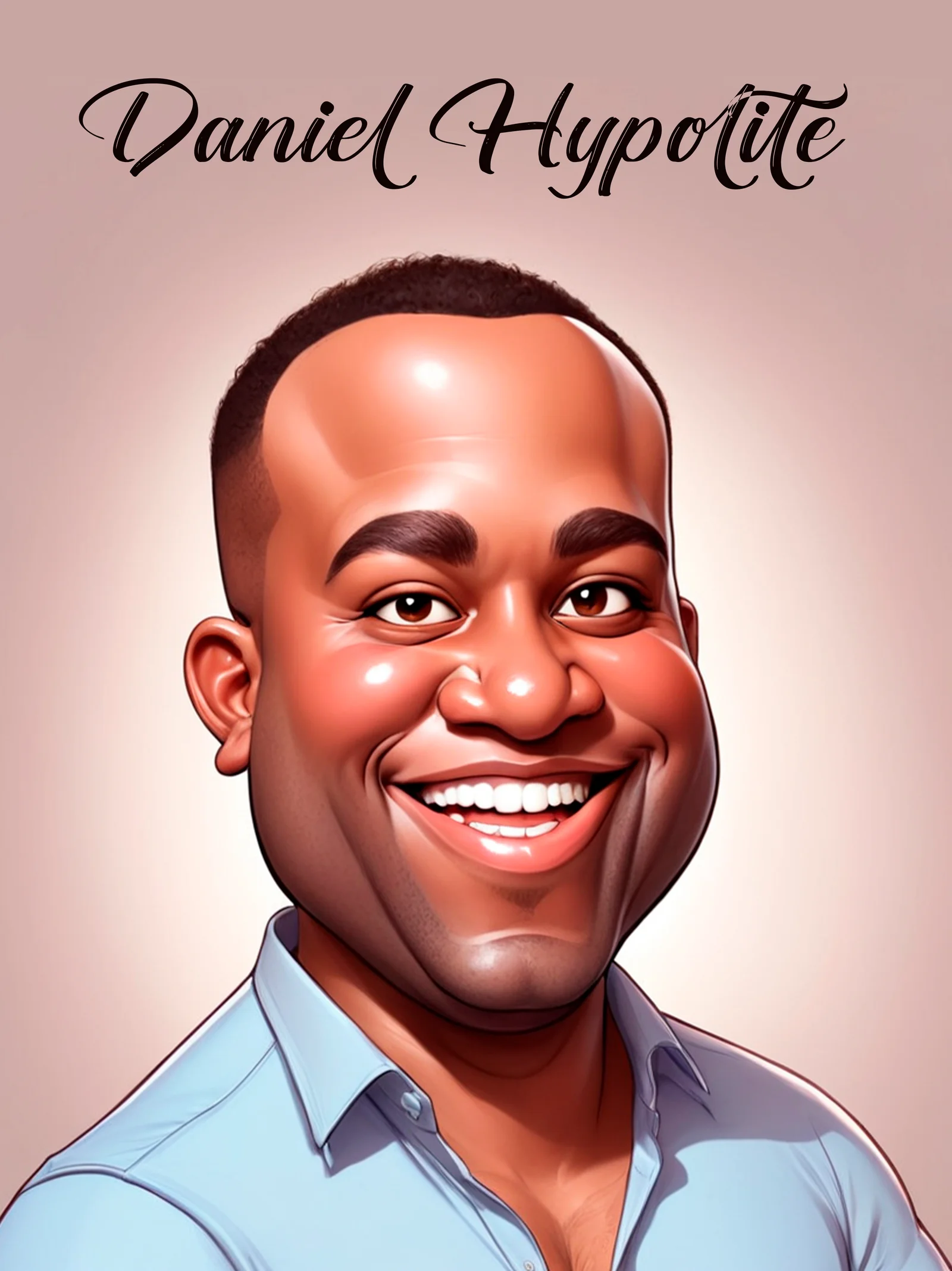 Custom Personality Caricature from Photo — Individual Cartoon Portrait Personalized Adult Gift