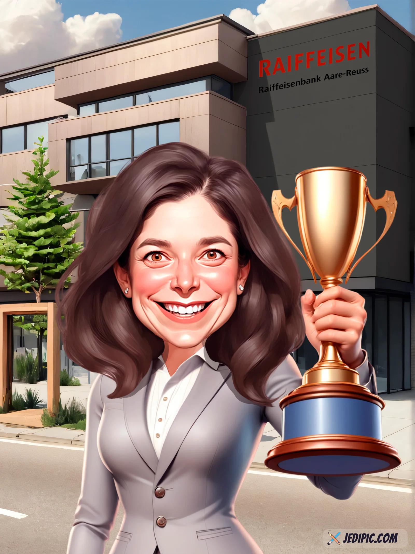 Custom Portrait Caricature from Photo — Weekend Hobbyist Birthday Gift