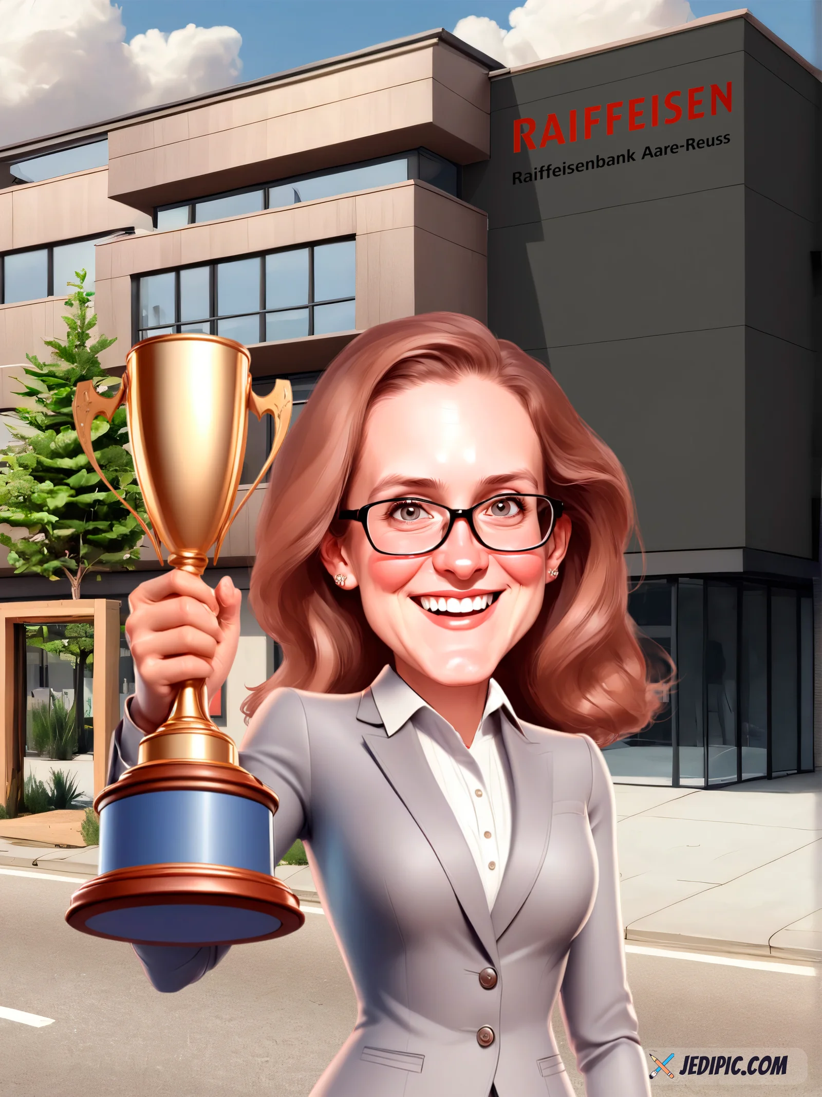 Custom Personal Caricature from Photo — Lifestyle Portrait Birthday Gift