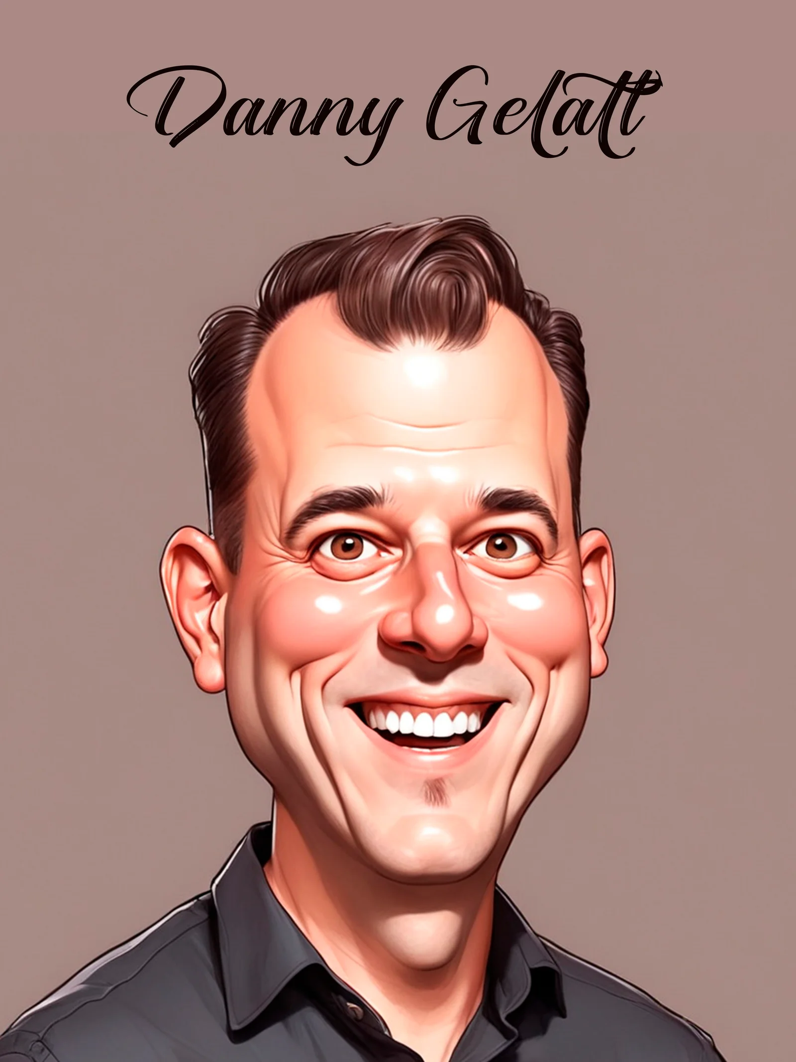 Custom Adult Caricature Portrait from Photo — Personalized Hand Drawn Character Gift for Best Friend
