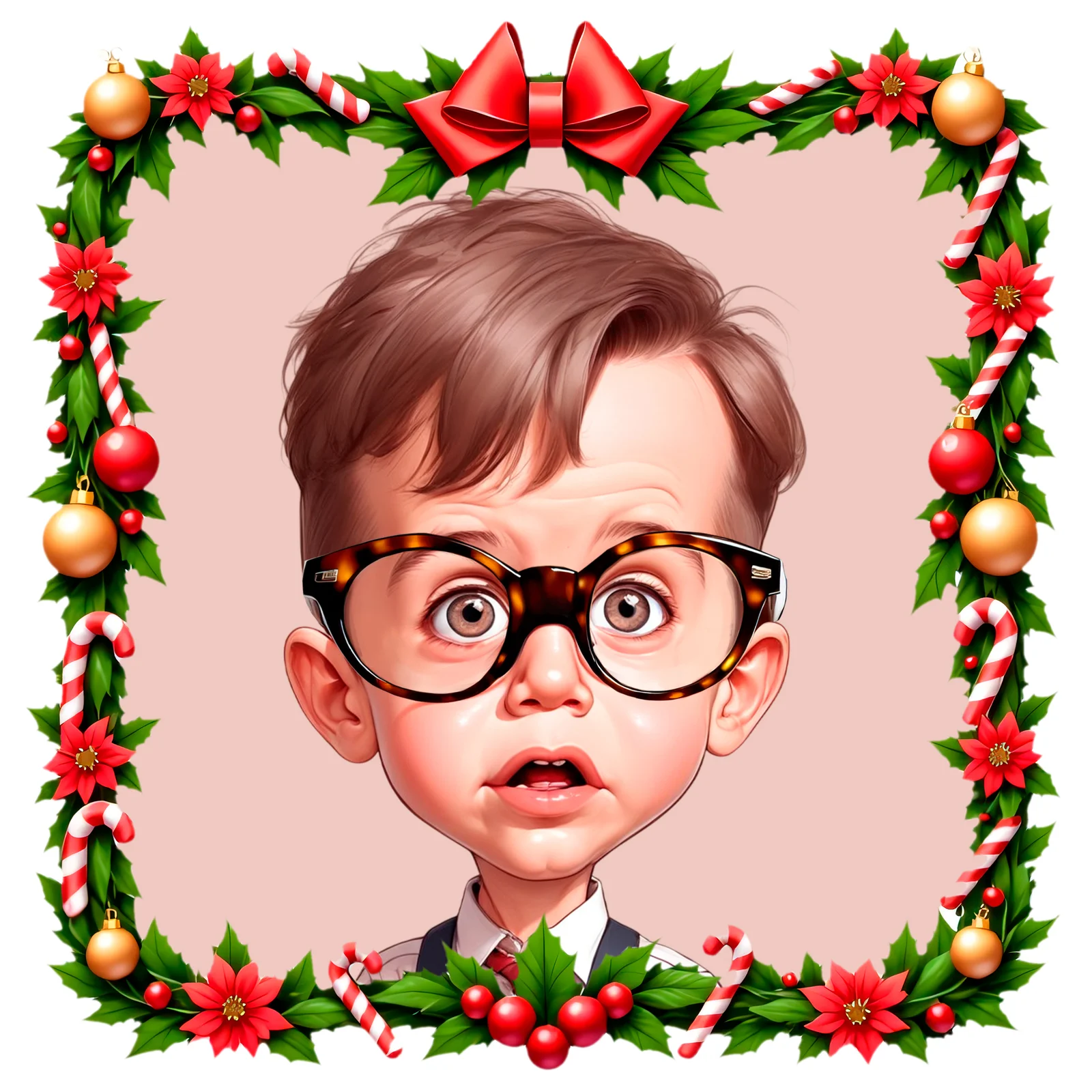 Custom Kid Caricature from Photo — Fun Child Portrait Personalized Kids Birthday Nursery Art Gift