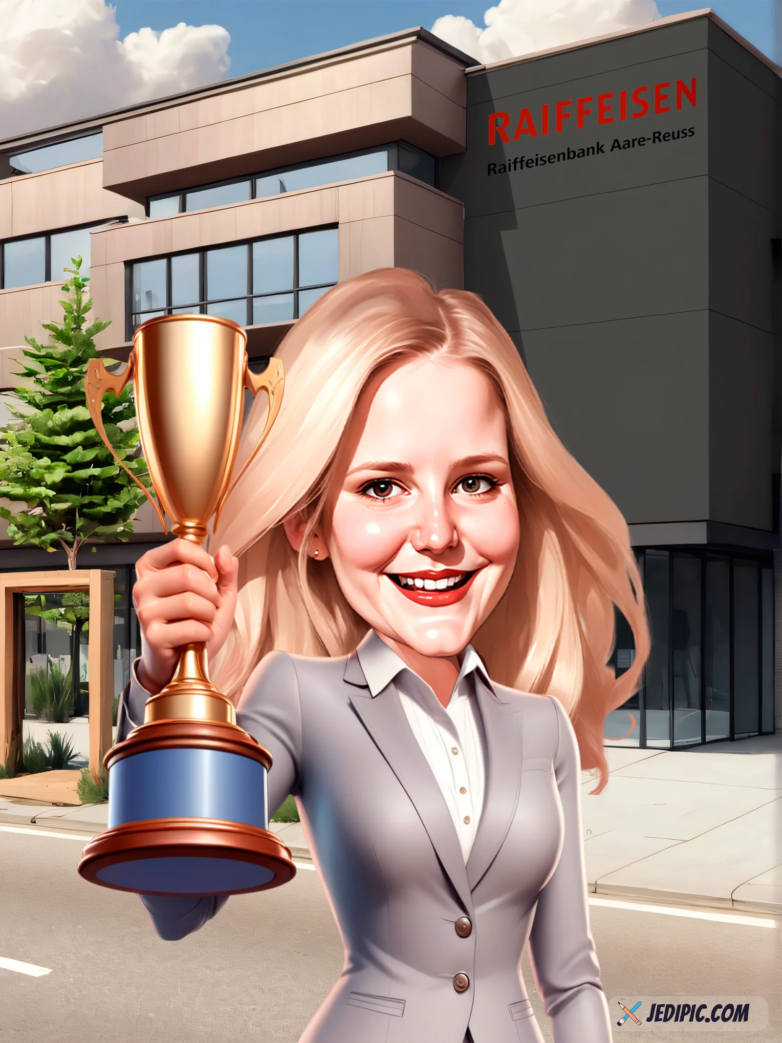 Custom Adult Caricature from Photo — Personalized Character Portrait Hand Drawn Unique Any Occasion Gift