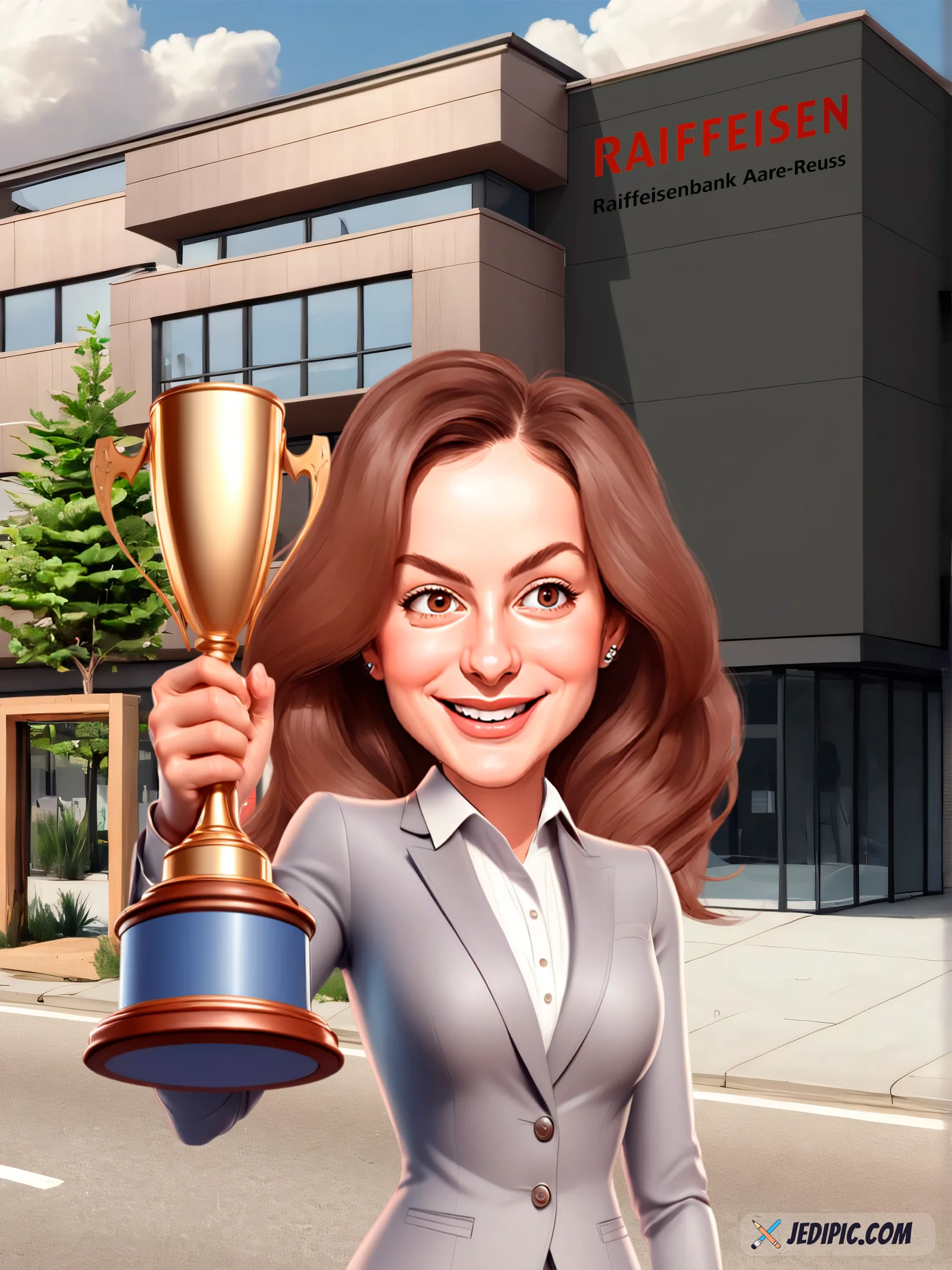 Custom Adult Caricature from Photo — Personalized Hobby Cartoon Portrait Milestone Birthday Gift for Him
