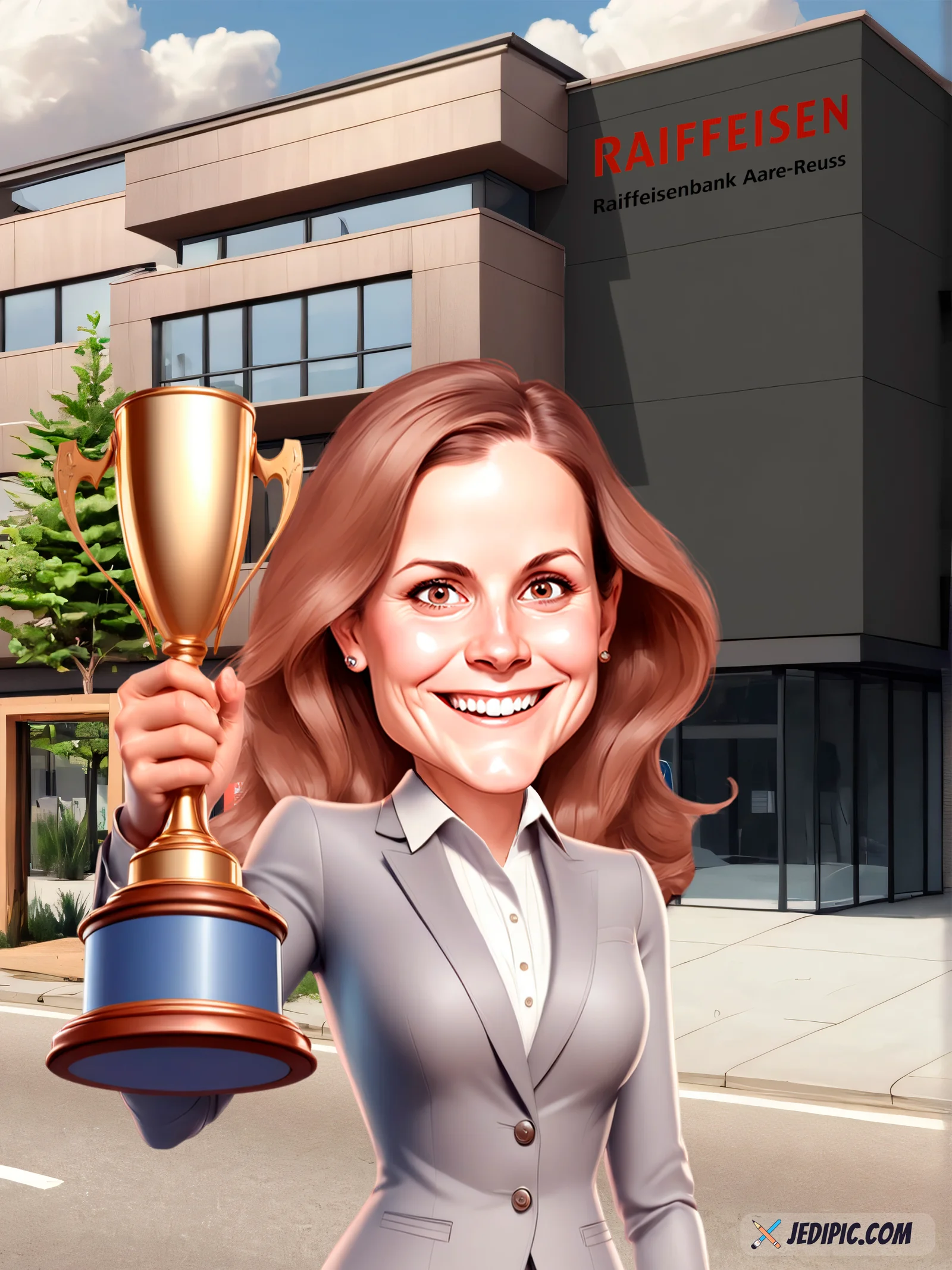 Custom Adult Caricature from Photo — Personalized Single Person Portrait Birthday Milestone Hand-Drawn Unique Gift