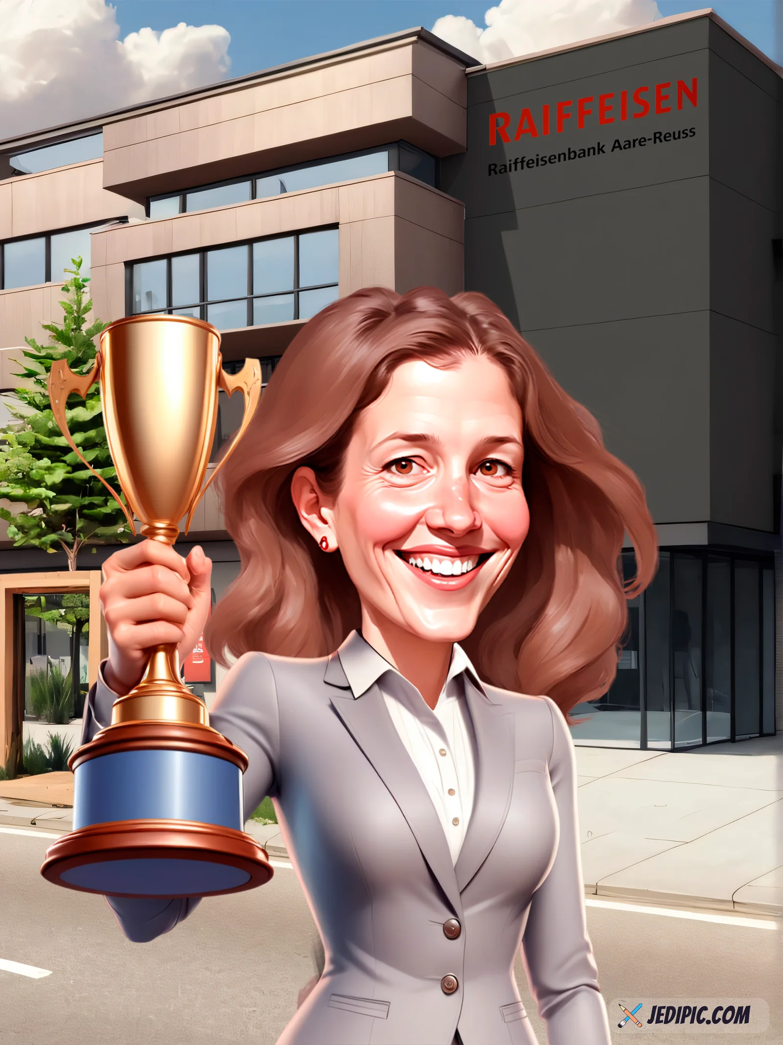Custom Adult Caricature from Photo — Personalized Single Portrait Hand-Drawn Birthday Just Because Unique Gift